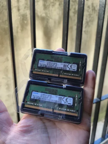 Memória RAM Notebook 8GB 2x4GB Samsung DDR4