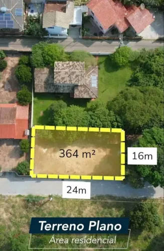 Terreno á venda Rio Tavares 364m² 1km do novo campeche