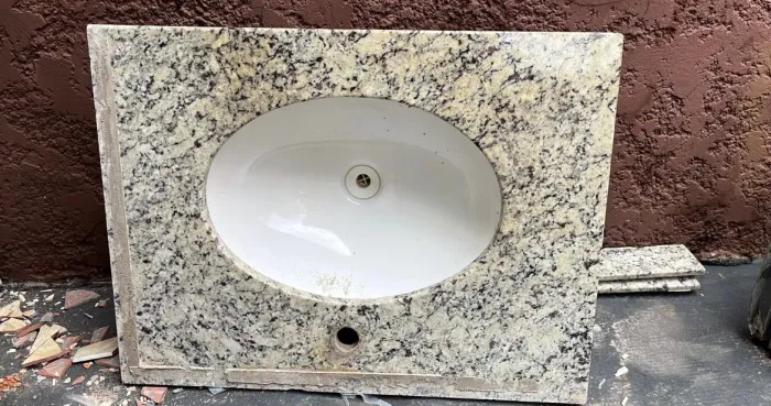 Bancada de banheiro