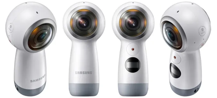Samsung Gear 360 2017 - Câmera 360° 4K - Ótimo Estado - Funcionando Perfeitamente