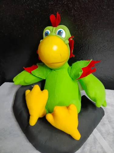 Pelúcia cocórico antigo 