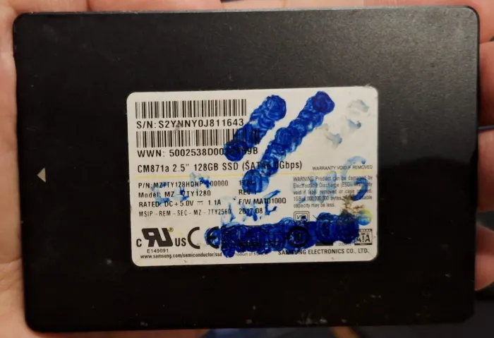 SSD Samsung 128GB