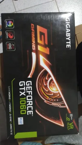 GTX 1060 3Gb 192bits DDR5 (REPARO)
