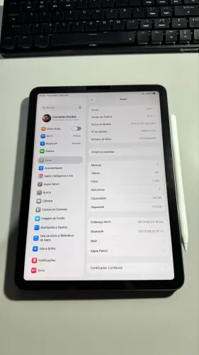 iPad Air M1 + Apple Pencil 2ª geração