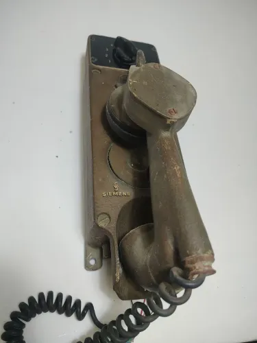 Telefone Militar Antigo Siemens