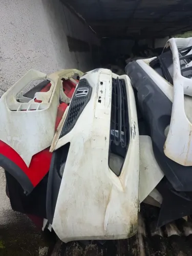 Parachoque dianteiro Honda fit 2009/2010/2011 original