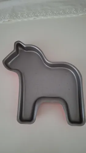 Forma de bolo formato cavalinho 