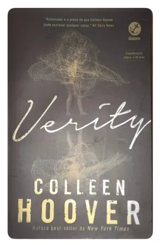 Livro: Verity de Coleen Hoovel, editora Galera, capa mole, 2020