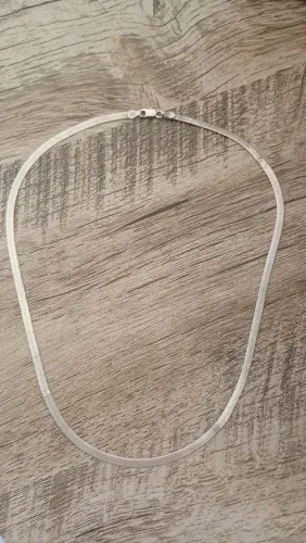 Cordão de prata feminino