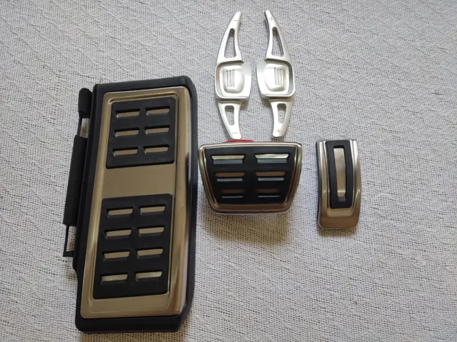 Pedaleira vw nivus tcross taos virtus polo jetta audi é paddle shift