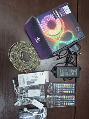 Kit EKAZA Fita LED Dream Color + Acessórios, Fontes e Controles