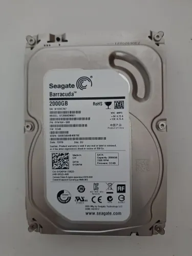 Hd seagate 2tb cftv dvr nvr cpu jogos