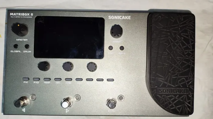 Pedaleira de guitarra matribox