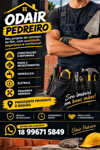 Serviços de pedreiro