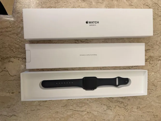 Apple Watch Series 3 ? 38mm Preto | Funcionando perfeitamente