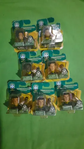 Mini craques originais copa 2014 Neymar Bernardo e Ramires