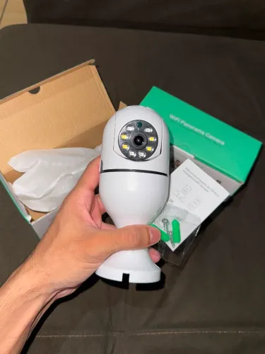 Câmera 360? com infravermelho e sensor de presença