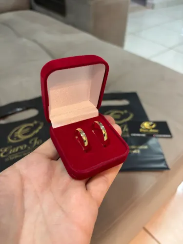 Alianças Moeda Antiga Premium