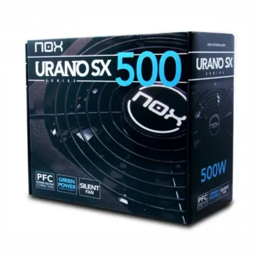 Fonte NOX 500W Urano NxUrsx500 Monovolt 230v  Nova Garantia