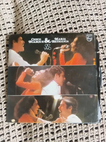 Vinil Chico Buarque e Maria Bethânia