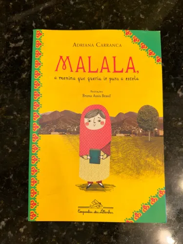 Livro Malala - companhia das letrinhas 