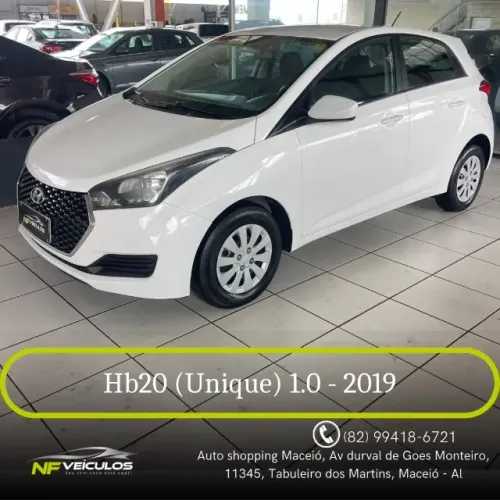 Hyundai HB20 Unique 1.0 Flex 12V Mec. 2019