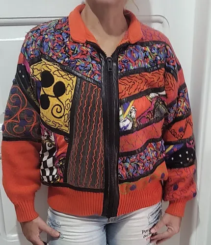 Jaqueta anos 80 vintage 