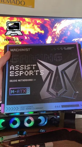 Placa-mãe MACHINIST X99 (soquete LGA 2011-3) com suporte a DDR4