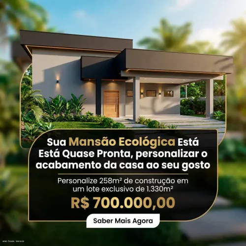 Chácara Condomínio para Venda em Senador Canedo, Condomínio Ecológico Mansões Morumbi, 4 d
