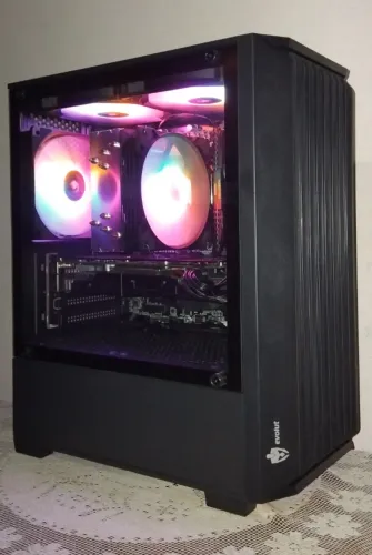 PC Gamer i5 10400f + RX 570 c/backplate + 16GB RAM DDR4 + NVME | Pronto para Jogar :D