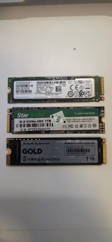 Kit SSDs M.2 NVMe - Formato M.2 2280. 03 Unidades! Aproveite hoje!