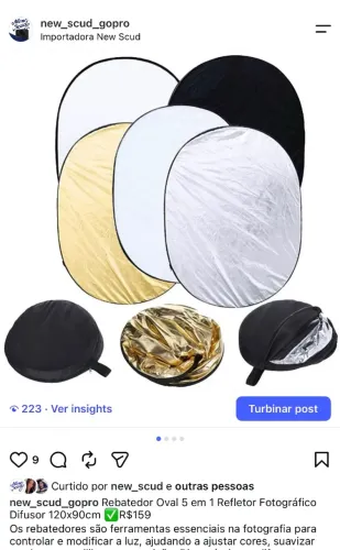 Rebatedor Oval 5 em 1-120x90cm