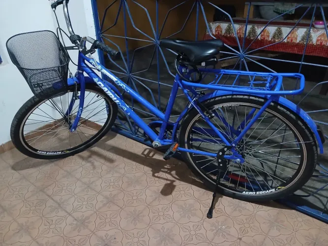 Bike cairu com dois meses de comprada com peças melhores do que vem de fábrica com nota