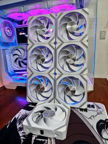 Kit 7 Fans Jumpeak HS120 ARGB 120mm