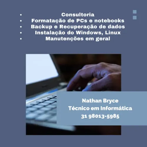 Consultoria, Otimização, Manutenção de PCs, Notebooks e Servidores