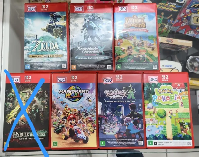 Jogos de Nintendo Switch 2