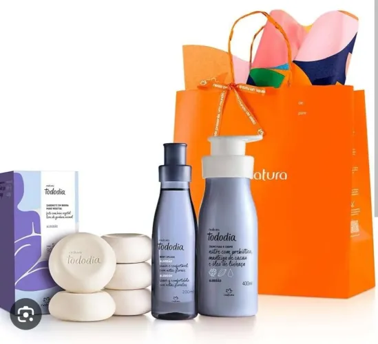 Kit Natura Tododia Algodão