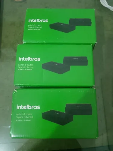 Switch 8 portas Gigabit Ethernet SG800Q+ / SG 800 VLAN