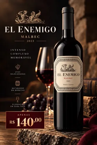 Vinho Argentino El Enemigo 2023