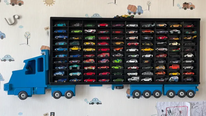 Expositor Carreta para Hot Wheels