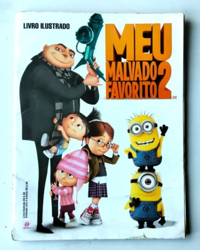 Álbum Figurinhas Meu Malvado Favorito 2 - 2013 - Completo