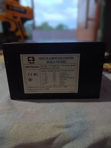 Fonte C3tech 500w Puf-4050s Atx Usada Testada Funcionando