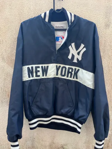 Jaqueta Vintage New York Yankees DeLONG Original Made in USA MLB
