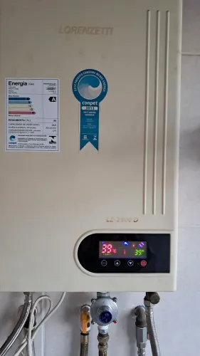 Aquecedor a gas lorenzetti 23litros