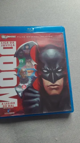 Blue Ray Liga da Justiça DOOM Liga do mal.