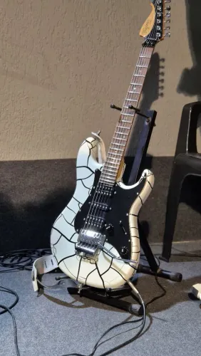 Guitarra Juninho afram JA2 branca