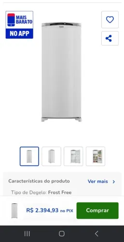 Geladeira consul / faciliti fosfrre