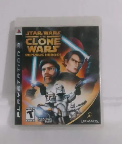 Jogo de PS3 Star Wars The Clone wars republic heroes