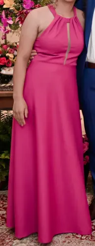 Vestido de festa Fucsia