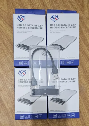 Case Hd Externo 2.5 Notebook Usb 3.0 Ps4 Xbox One Pc 6gbps - Entrega